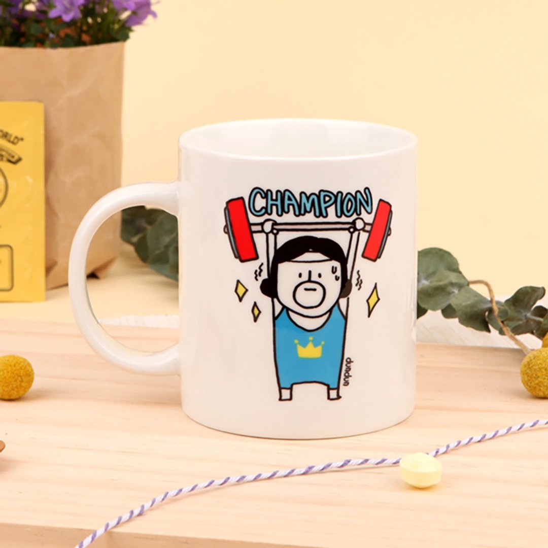Hello DunDun 哈啰登登系列 马克杯03.Champion - 咖啡杯/马克杯 - 瓷 
