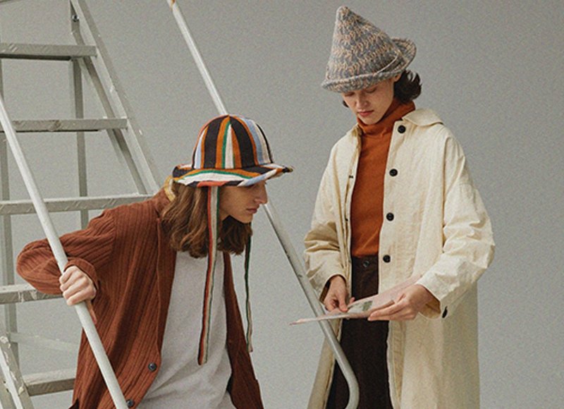 【限量】重工进阶版尖顶系带帽 - 帽子 - 其他材质 灰色