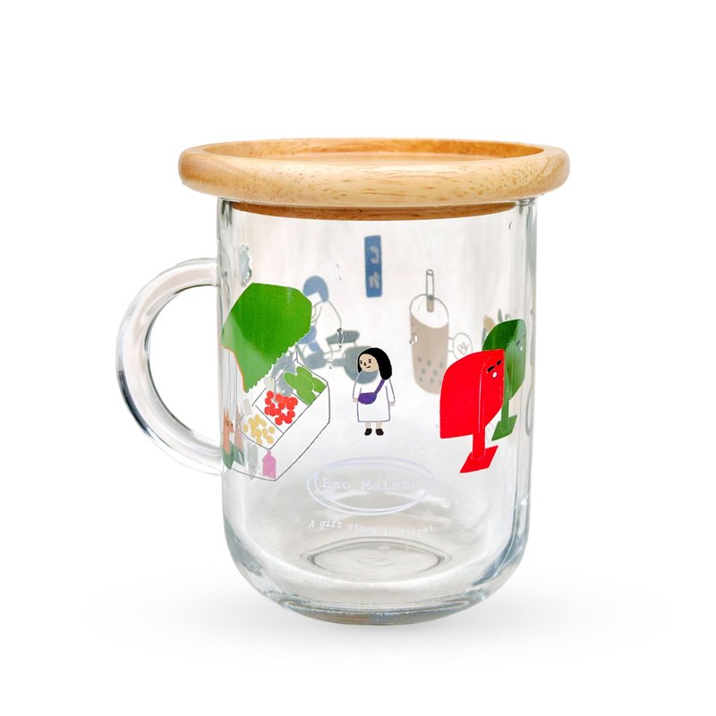 Bao 小日常玻璃马克杯 - 玻璃杯 - 玻璃 透明