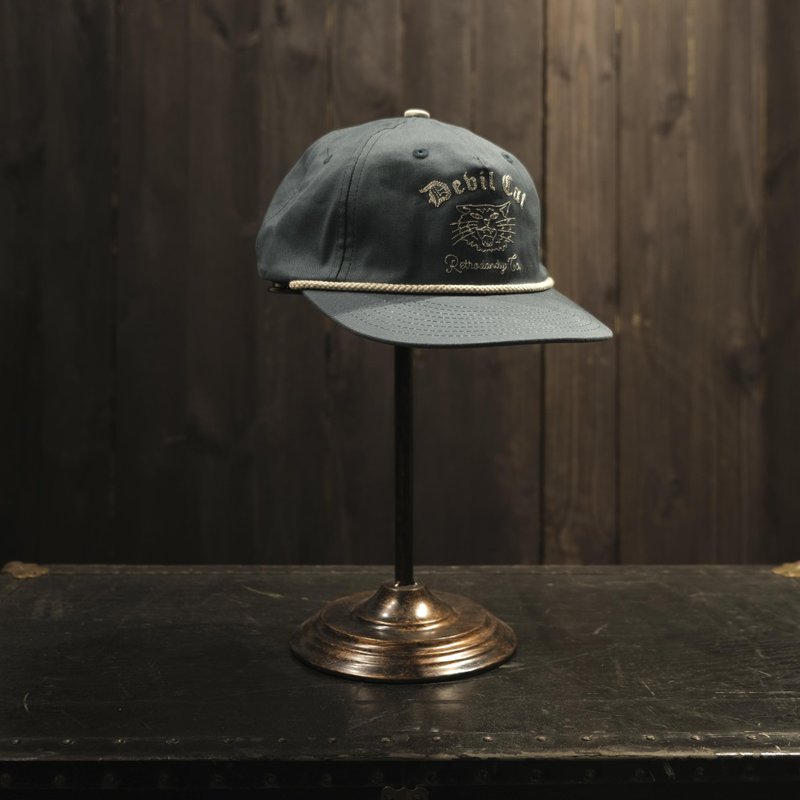 RD Rope Cap - 土耳其蓝 Turquoise - 帽子 - 棉．麻 