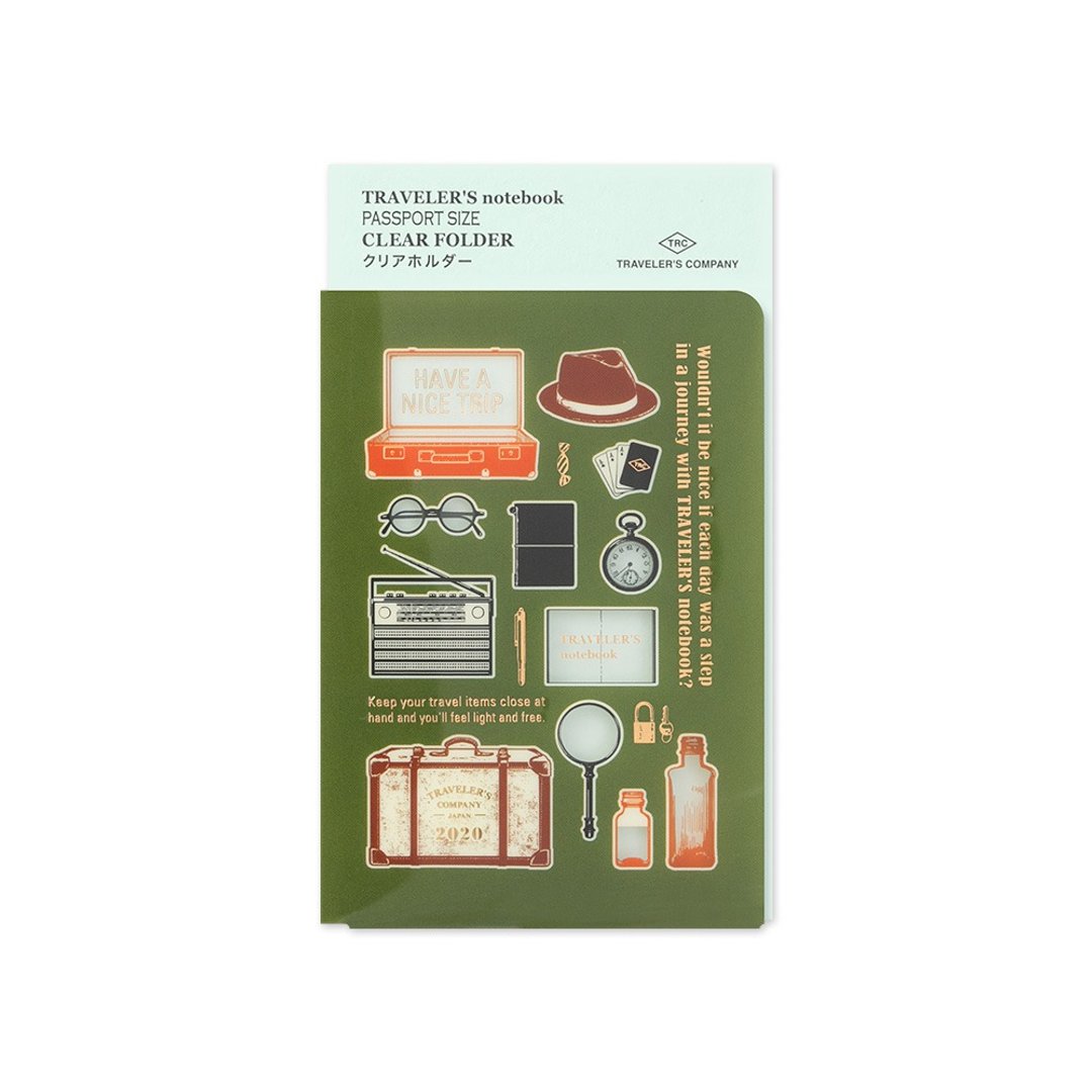 Traveler's Notebook 2020 PA 资料夹 限定款 - 文件夹/资料夹 - 塑料 多色