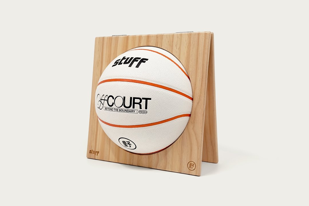 Offcourt篮球连松木展示架 - 运动/健身用品 - 其他材质 白色