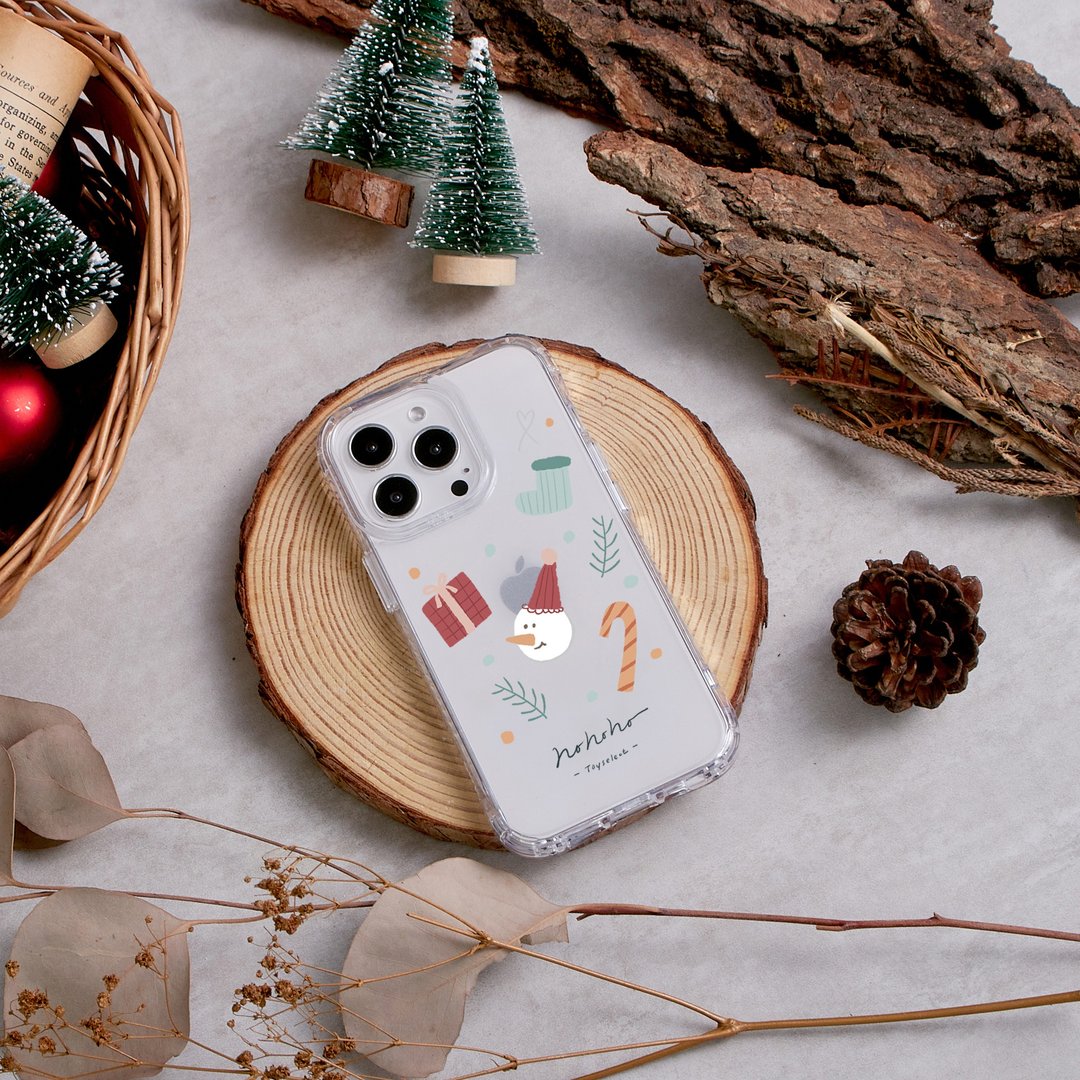Xmas暖冬耶诞抗黄防摔MagSafe iPhone手机壳 - 手机壳/手机套 - 塑料 透明