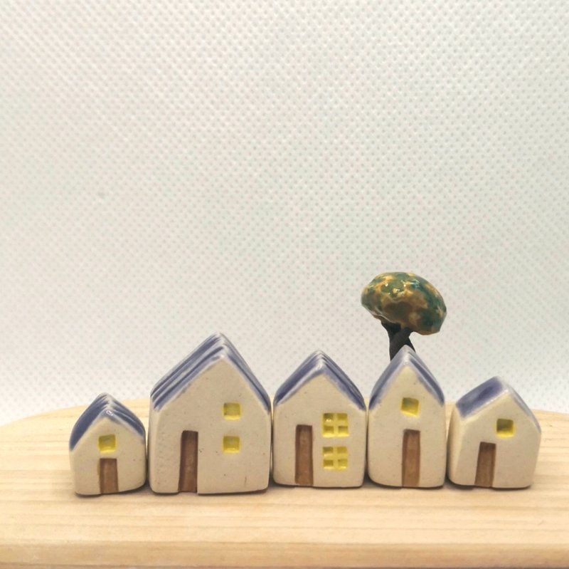 梦想小屋 - 陶土系列 H3 - 摆饰 - 陶 紫色