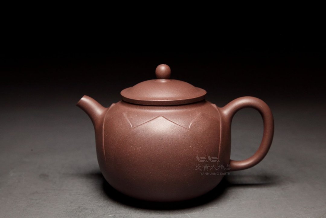 【莲韵】炎黄大地艺术 胖老板 龙山堂 传统手工 天青泥 60 目 180c - 茶具/茶杯 - 陶 咖啡色