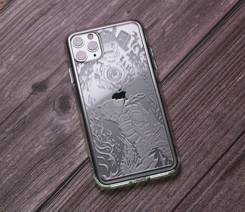 极空战甲 透明不变黄 双料防摔保护壳 光雕系列-不灭侍魂 - 手机壳/手机套 - 塑料 透明