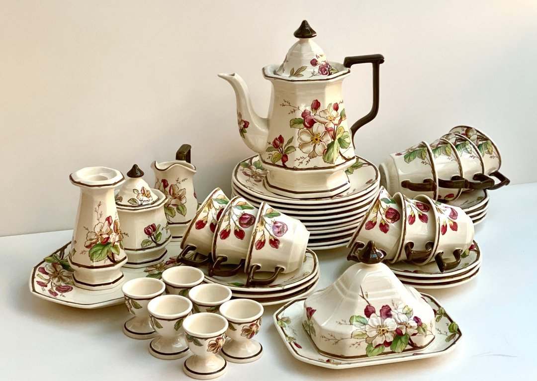 大型 Villeroy 和 Boch 茶具 Portobello |  10人茶具 - 茶具/茶杯 - 瓷 多色