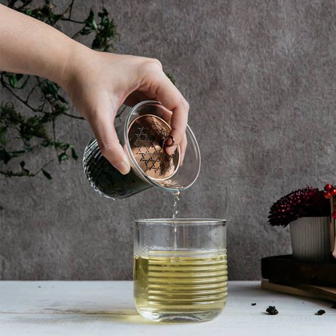 WEAVER / 小壶泡茶组(红铜) - 茶具/茶杯 - 玻璃 透明