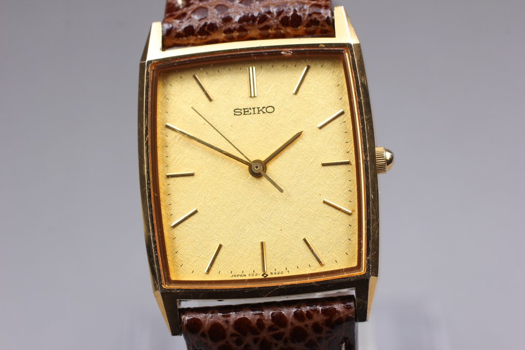 SEIKO 古董男款石英腕表 SEIKO 9021-5340 - 女表 - 不锈钢 金色