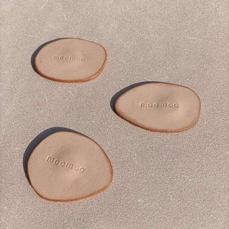 小面团皮革磁铁 冰箱贴磁 - 冰箱贴/磁贴 - 真皮 金色