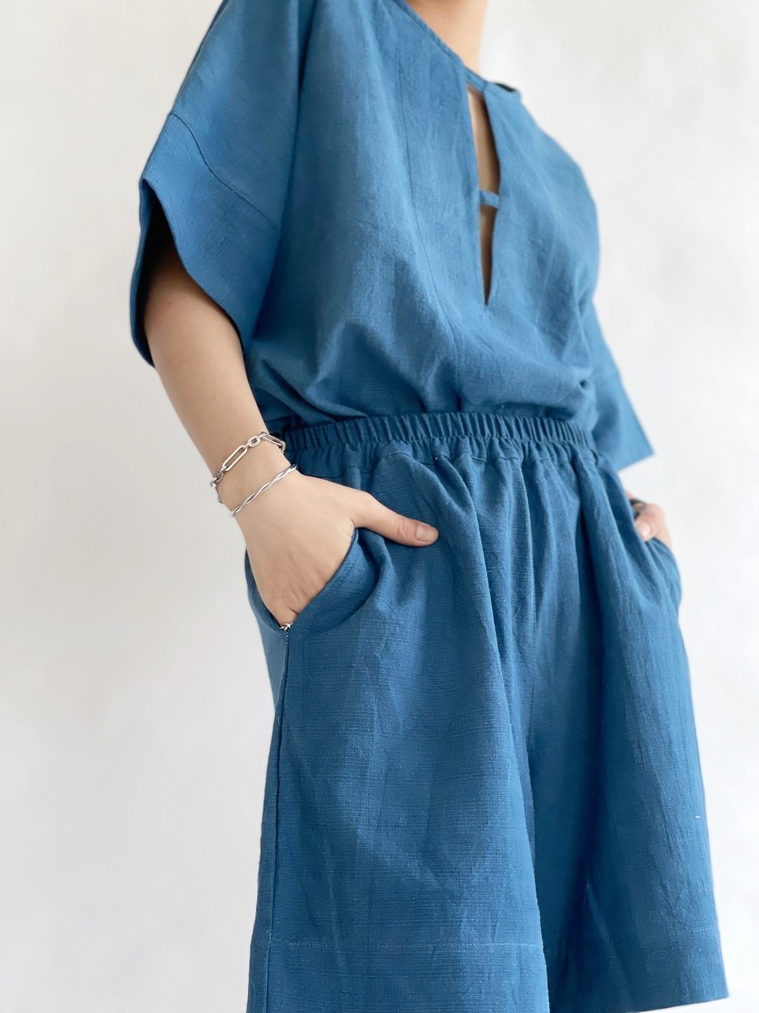 V set premium cotton - 其他 - 棉 蓝色