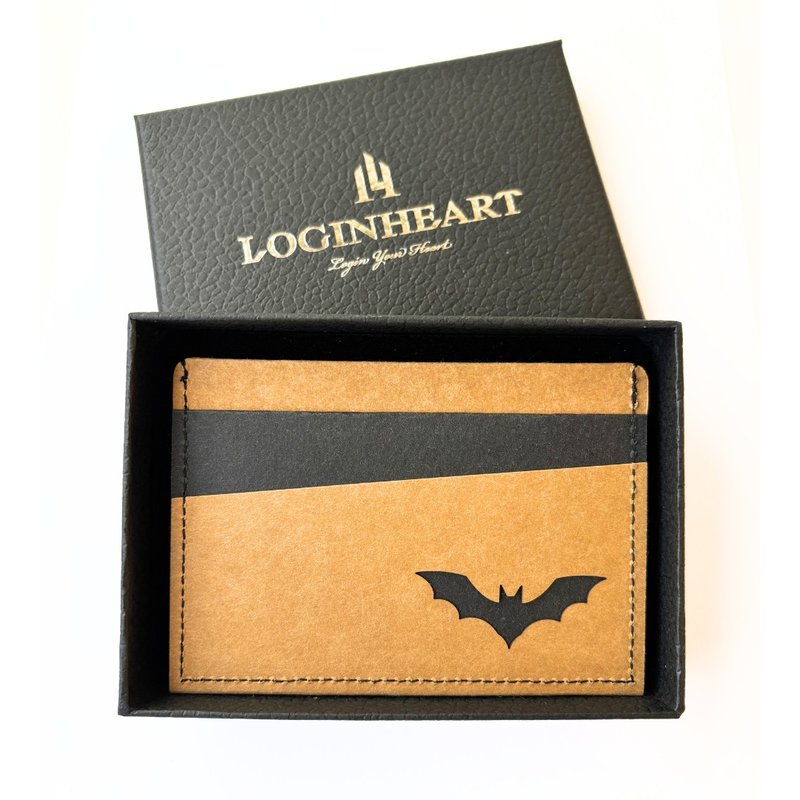 蝠气来_巧克棕黑 全防护屏蔽感应卡夹 5卡层皆受屏蔽 防盗刷消磁 - 皮夹/钱包 - 环保材料 