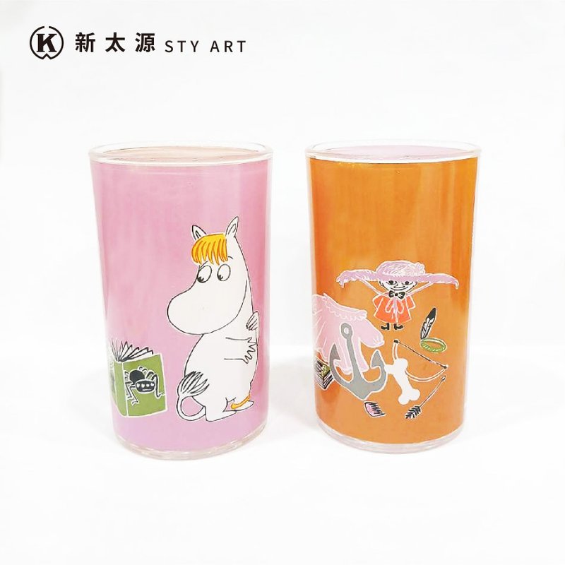 【Pinkoi x Moomin】玻璃水杯 - 玻璃杯 - 玻璃 橘色