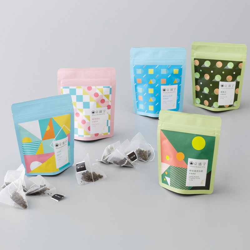 京盛宇【茶包】随行包-7入原叶袋茶(五款好茶任选) - 茶 - 新鲜食材 多色