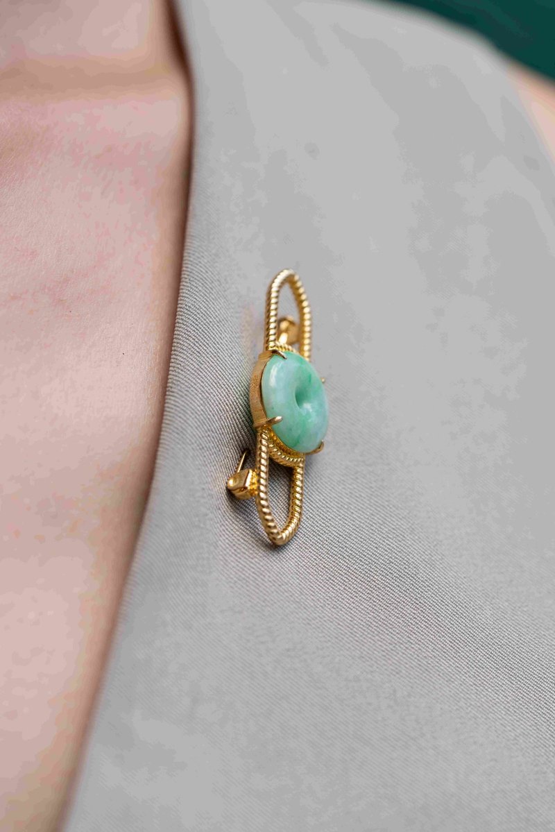 全球独家 澳门世遗翡翠系列:玫瑰堂之麻花 - 项链 - 其他材质 