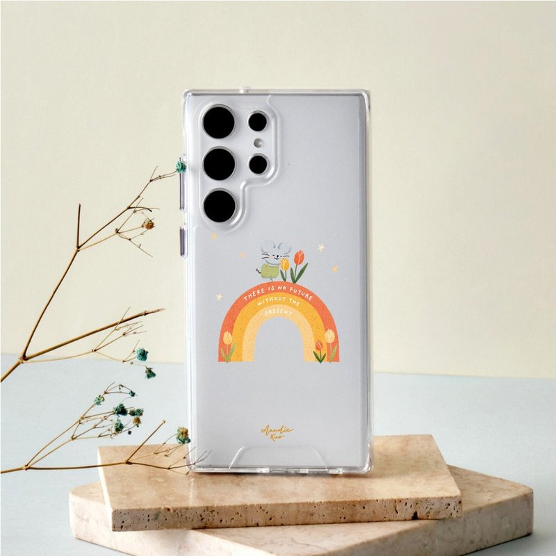 Mandie彩虹小鼠防摔透明SAMSUNG手机壳 - 手机壳/手机套 - 塑料 多色