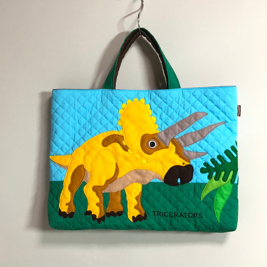 Book bag Dinosaur Triceratops - 其他 - 棉 黄色