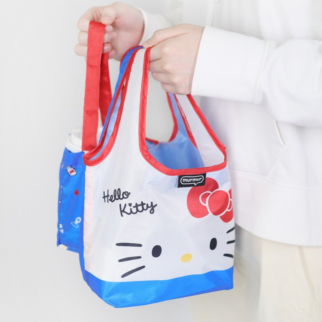 murmur餐餐袋|hello kitty 水手蓝|3way小提袋推荐 - 手提包/手提袋 - 聚酯纤维 蓝色