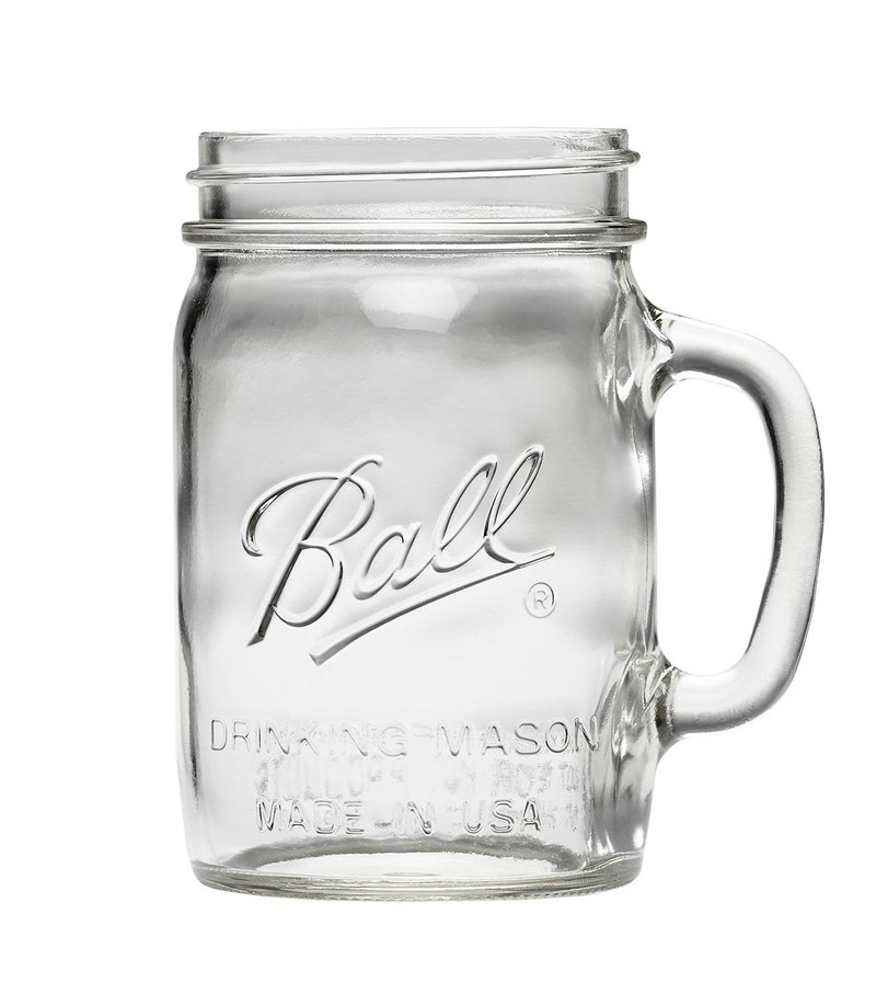Ball Mason Jars - Ball梅森罐 24oz 宽口马克杯 - 咖啡杯/马克杯 - 玻璃 
