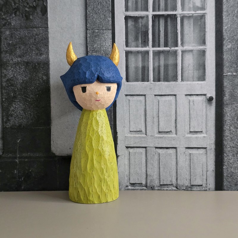 金牛座 木雕(现货) - 玩偶/公仔 - 木头 多色