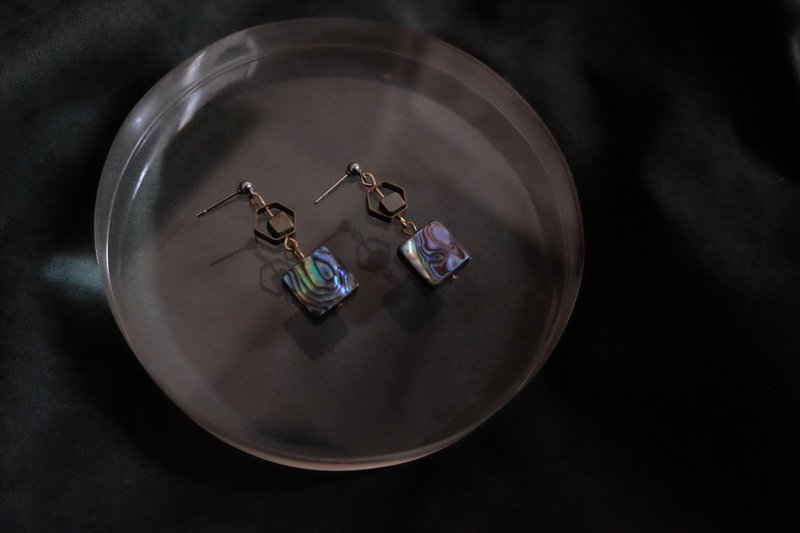 耳环-摩登 - 耳环/耳夹 - 贝壳 多色