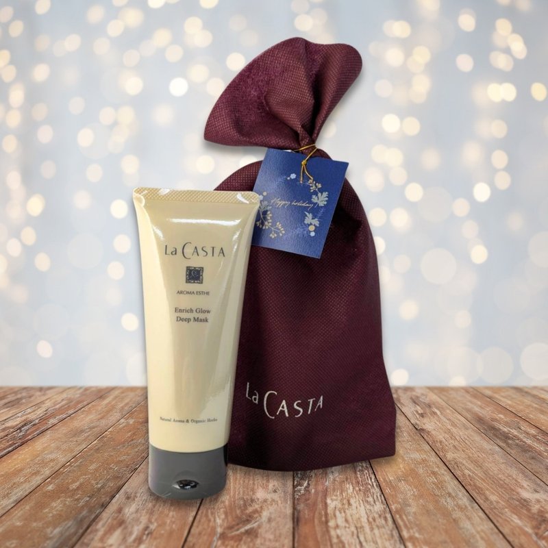 【圣诞礼盒】焕采深层滋养修护发膜+品牌礼物袋(红) 日本制 - 润发用品 - 其他材质 橘色