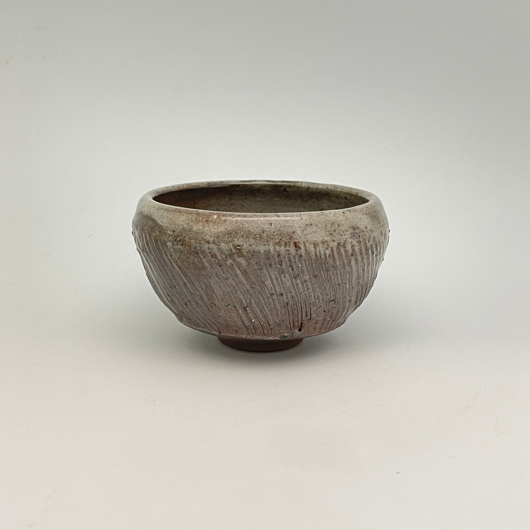 柴烧志野釉茶碗 - 茶具/茶杯 - 陶 卡其色