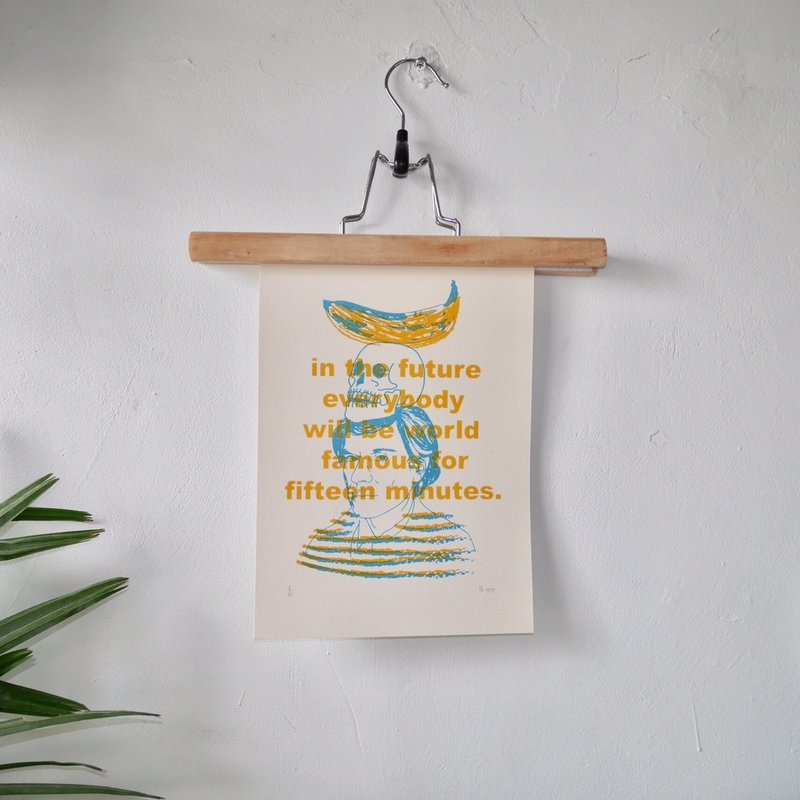 ANDY WARHOL - 海报/装饰画/版画 - 纸 白色