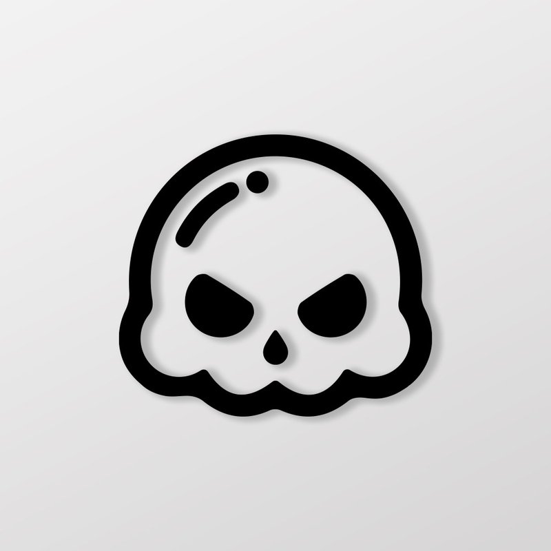 骷髅/车贴、贴纸 SunBrother孙氏兄弟 - 贴纸 - 防水材质 