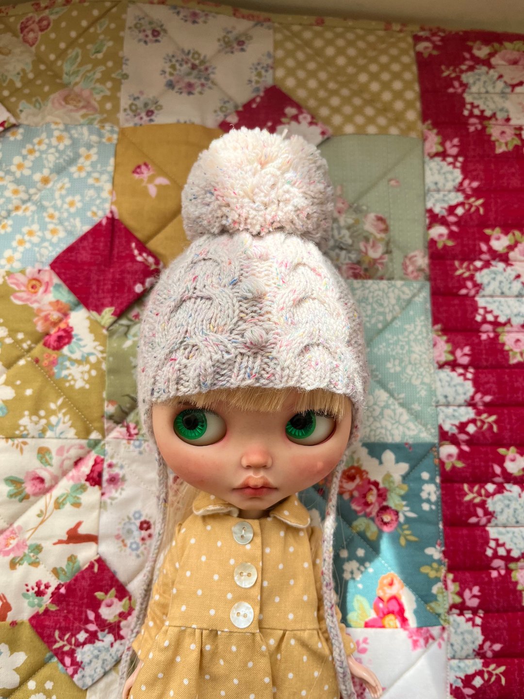 Blythe dress, Blythe hat, Blythe clothes - 玩偶/公仔 - 羊毛 透明