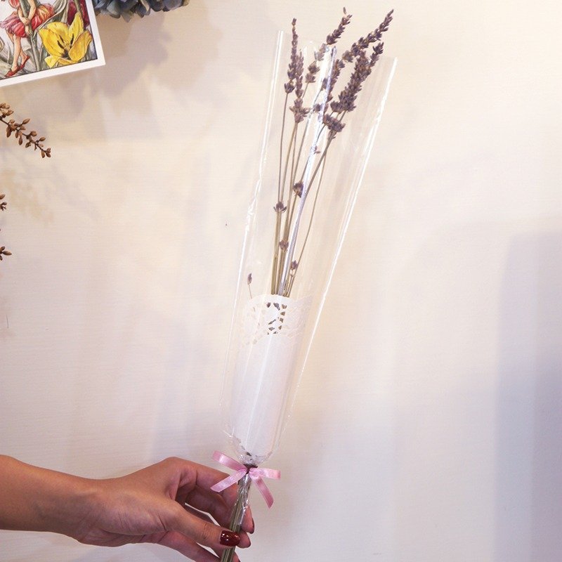 漫花草-干燥薰衣草小花束 可当婚礼二次进场礼物 婚礼小物 - 植栽/盆栽 - 植物．花 紫色