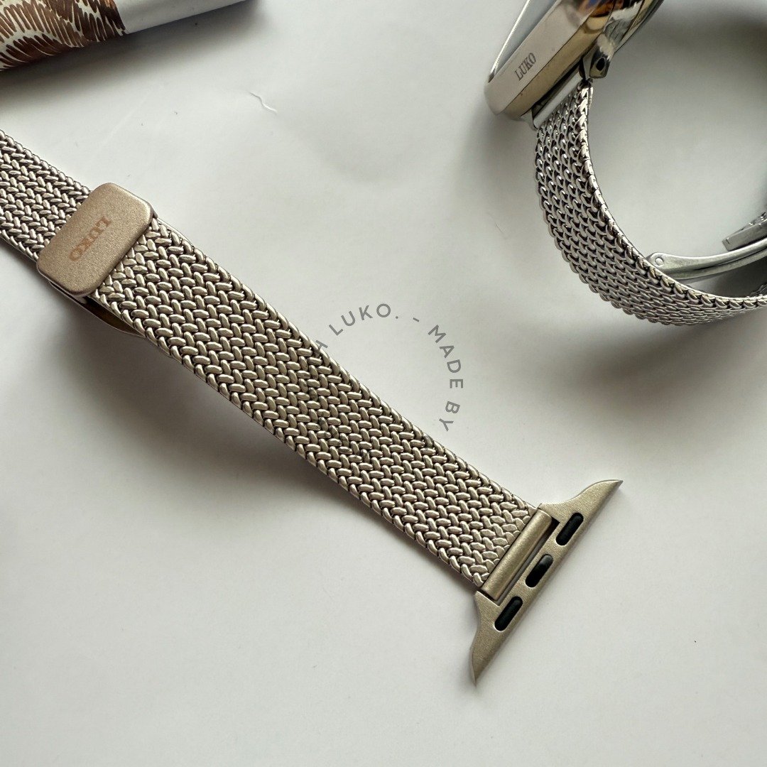 Apple Watch   |  复古经典稻穗金属磁吸表带 - 表带 - 其他金属 