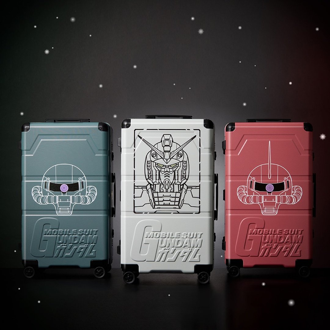 【MOBILE SUIT GUNDAM】钢弹28寸铝框胖胖行李箱 - 行李箱/行李箱保护套 - 塑料 多色