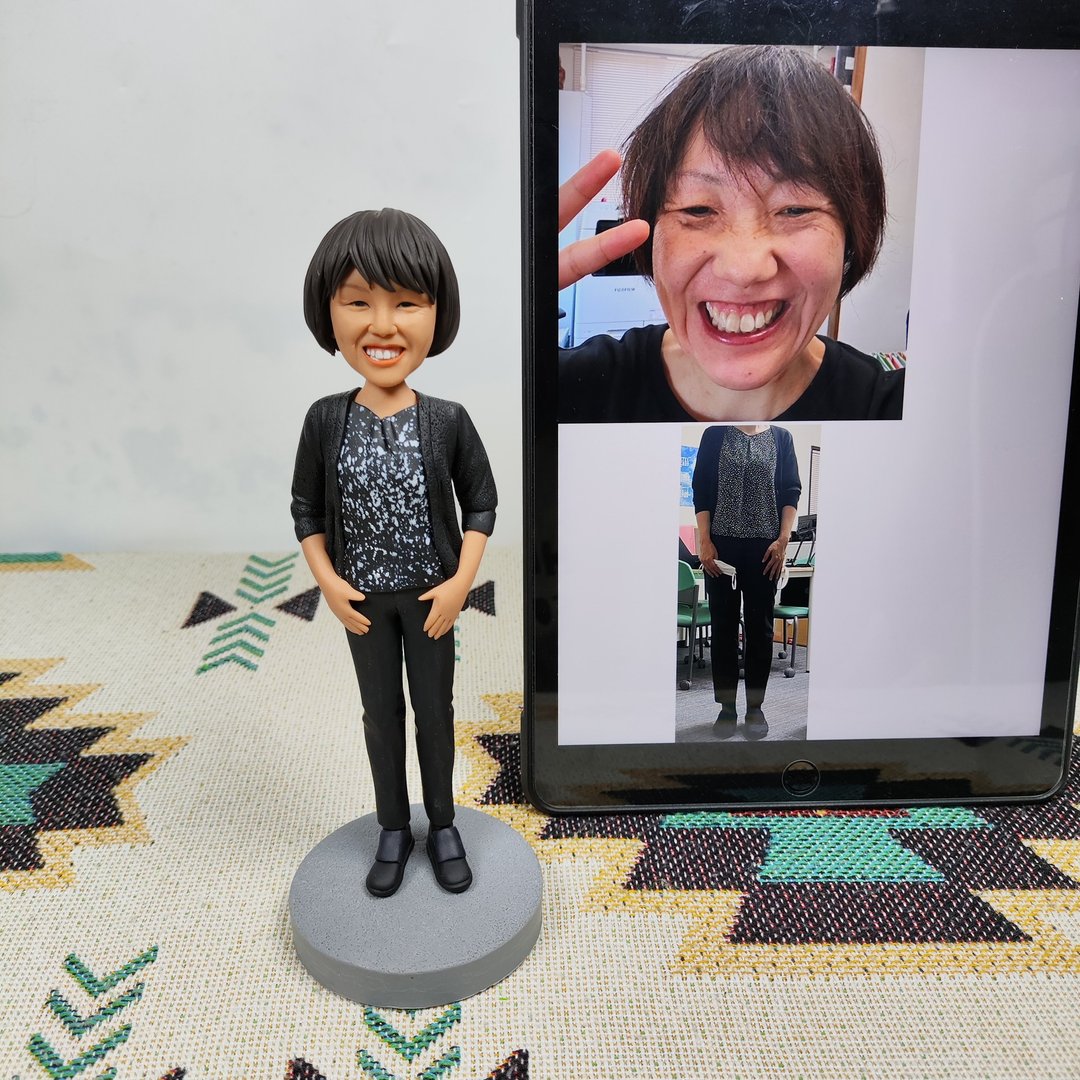 客制化人物公仔 人偶 3D人像画 似颜绘 肖像 定制 生日 纪念 礼物 - 玩偶/公仔 - 粘土 多色