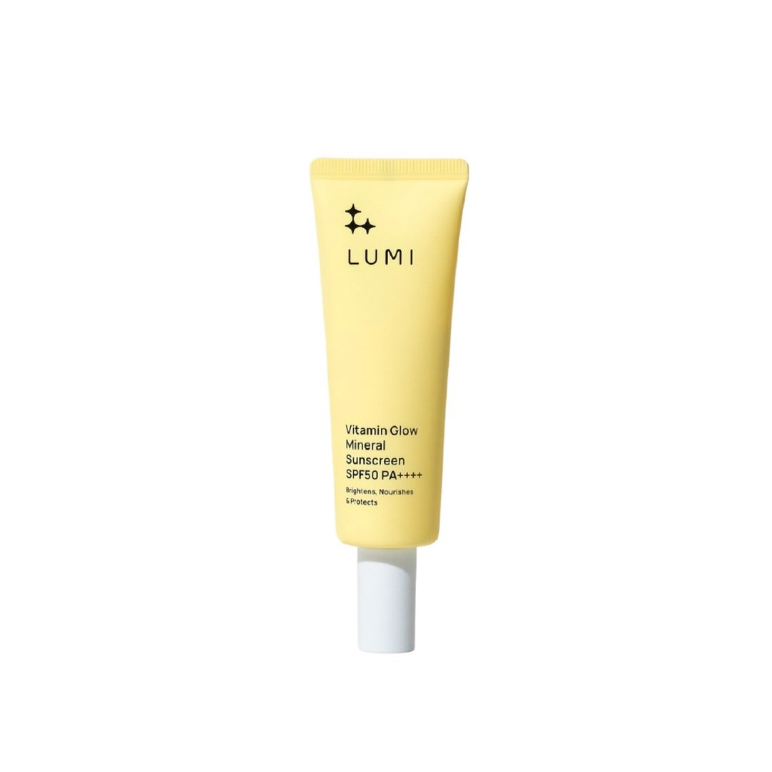 【热销推荐】LUMI 维他命亮肤矿物防晒 SPF50 PA++++ (50ml) - 防晒 - 浓缩/萃取物 白色
