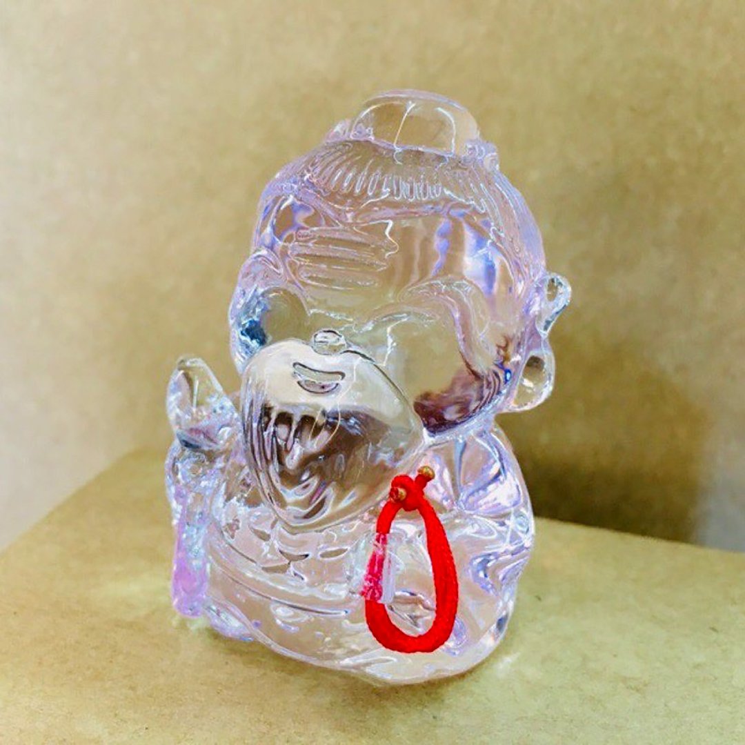 水晶玻璃 神明 月老 三太子 妈祖 财神爷 关公 - 摆饰 - 玻璃 