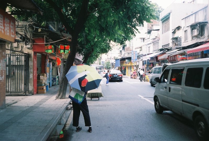 晴雨两用伞 直柄 - 雨伞/雨衣 - 防水材质 
