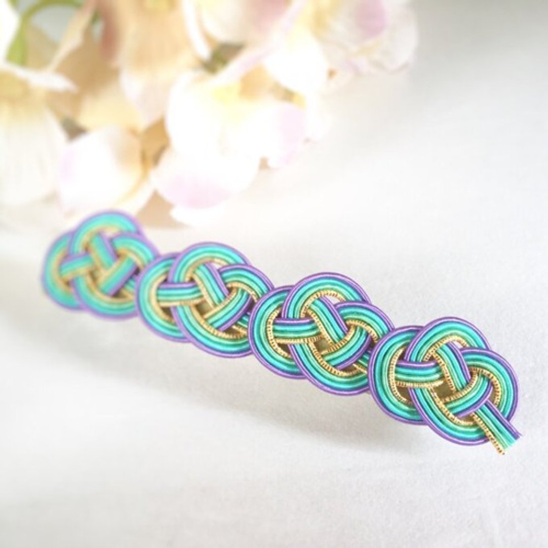 Valletta [Soap bubble color] Made by Mizuhiki Dream cute bubble color Dream color - 发饰 - 其他材质 多色
