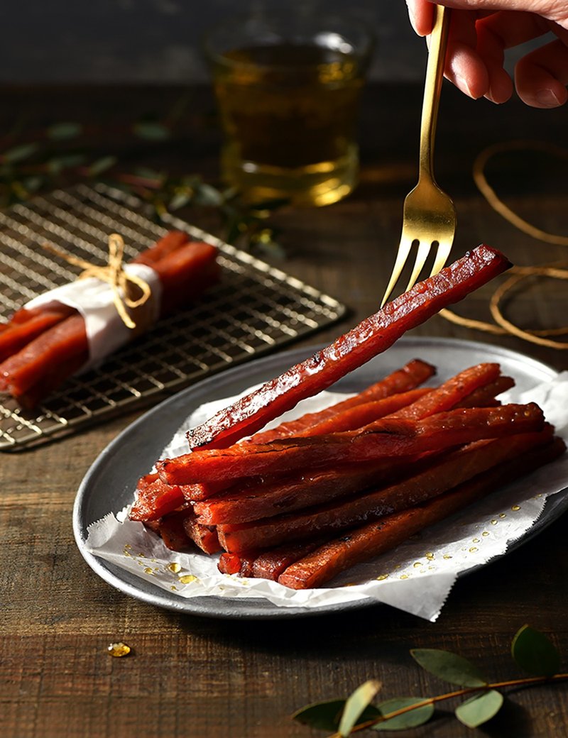野狩滋味 Pork系_黄金比例_蜜汁香甜_余味绕梁 - 肉干/肉松 - 其他材质 咖啡色