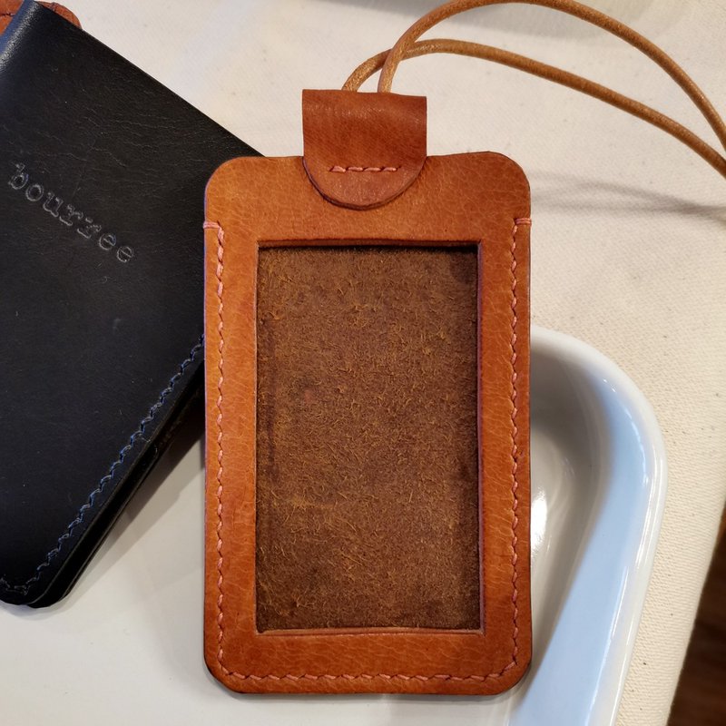 随行卡套 - 证件套/卡套 - 真皮 咖啡色