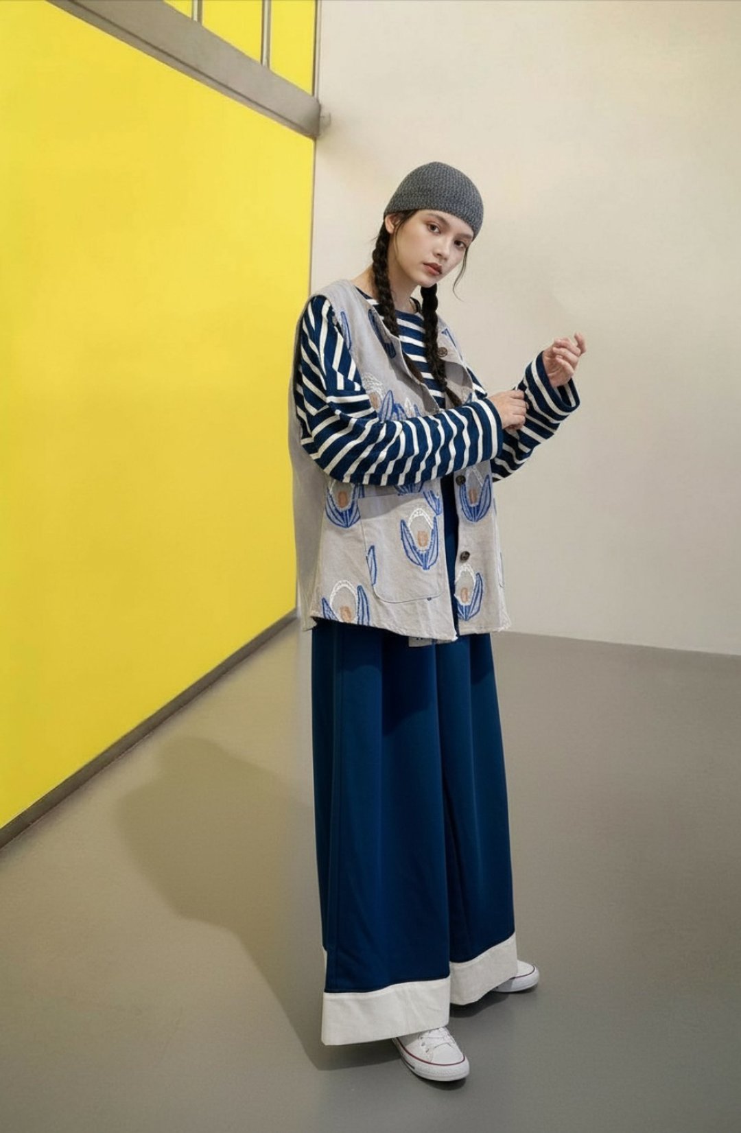 2025fw 车花背心外套 - 女装休闲/机能外套 - 其他材质 