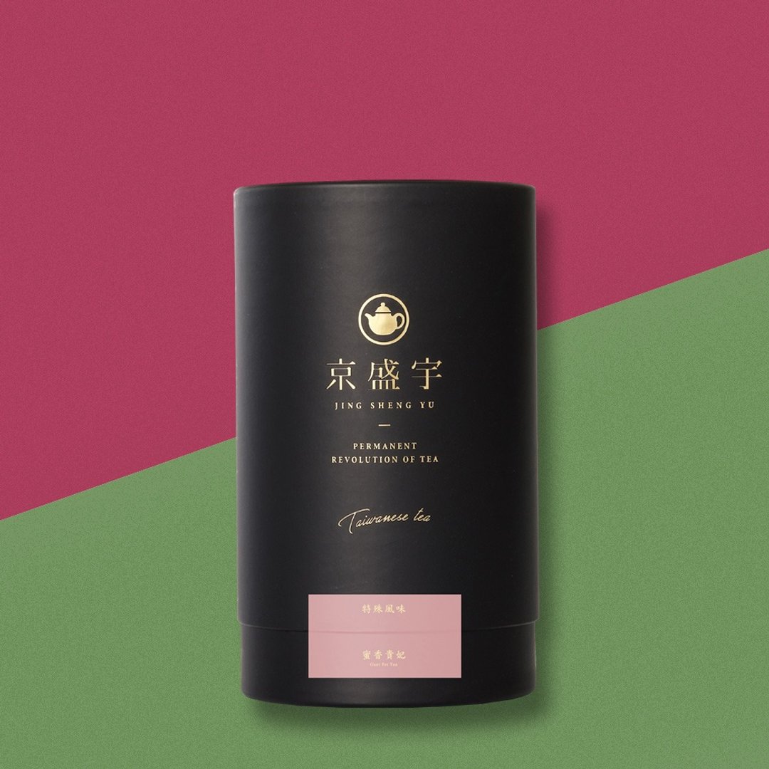 京盛宇【茶叶】蜜香贵妃200g-品味罐 - 茶 - 新鲜食材 粉红色