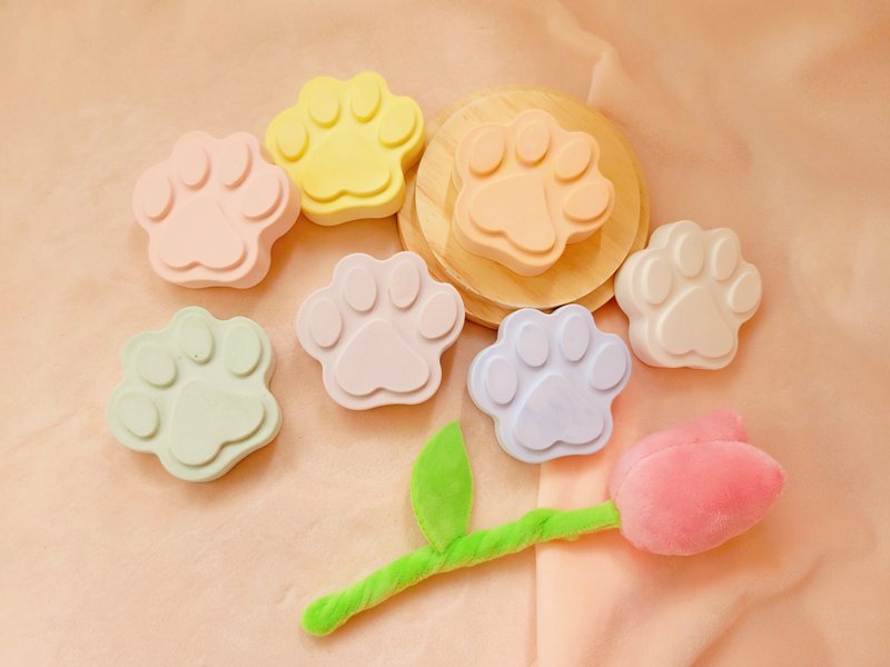 扩香石 | 猫掌糕点 一组3个 脚掌 脚印 掌印 糕饼 猫掌扩香石 - 摆饰 - 其他材质 多色