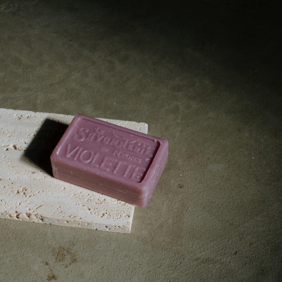 法国 La Savonnerie de Nyons 紫罗兰保湿洁肤皂 - 肥皂/手工皂 - 其他材质 紫色