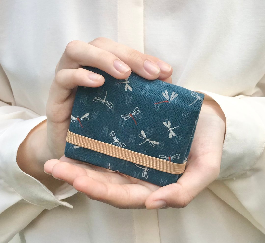 日本棉布 口袋钱包 短夹 - 皮夹/钱包 - 棉 多色