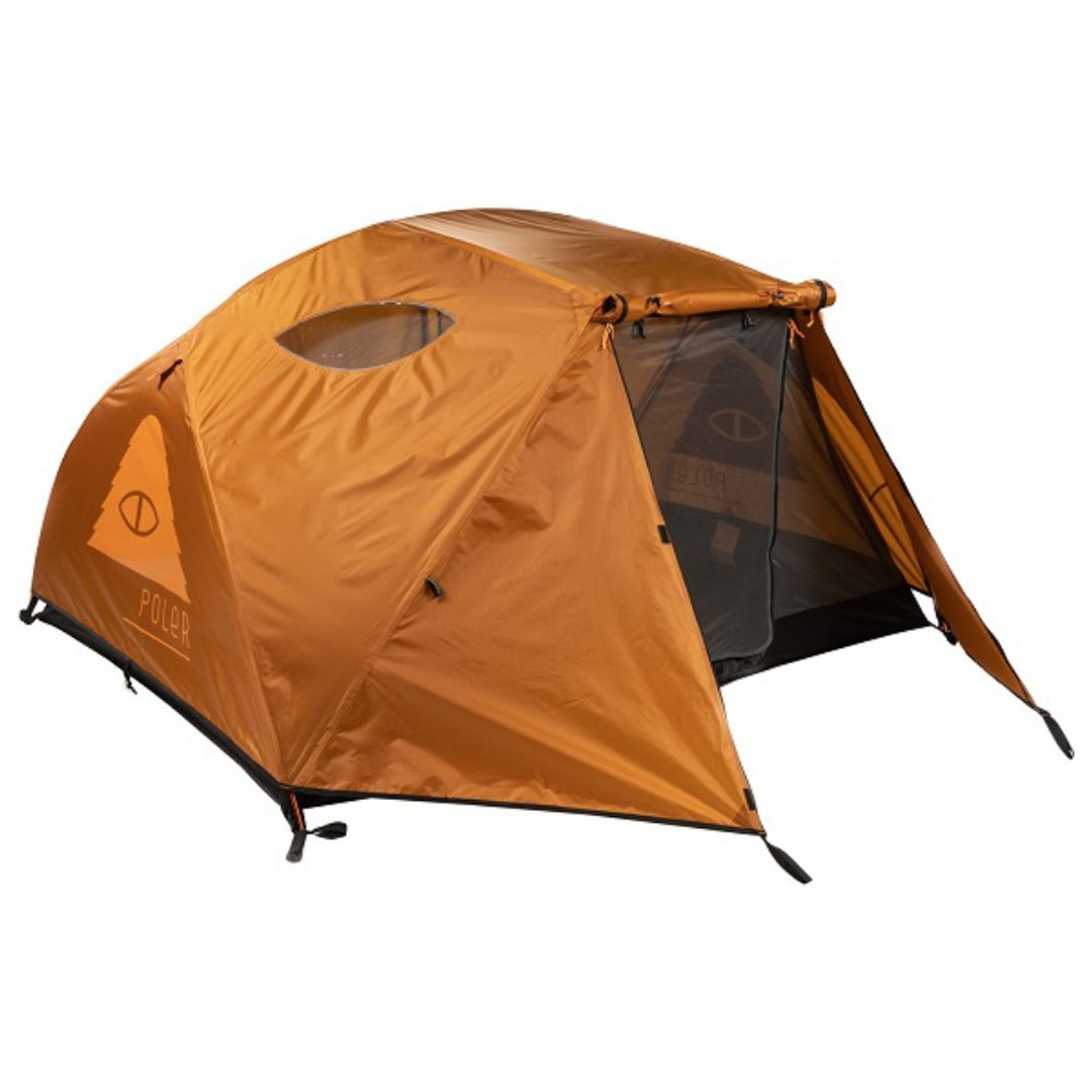 POLER TWO MAN TENT 双人帐篷 黄褐色 限量商品 - 露营用品 - 其他材质 黄色