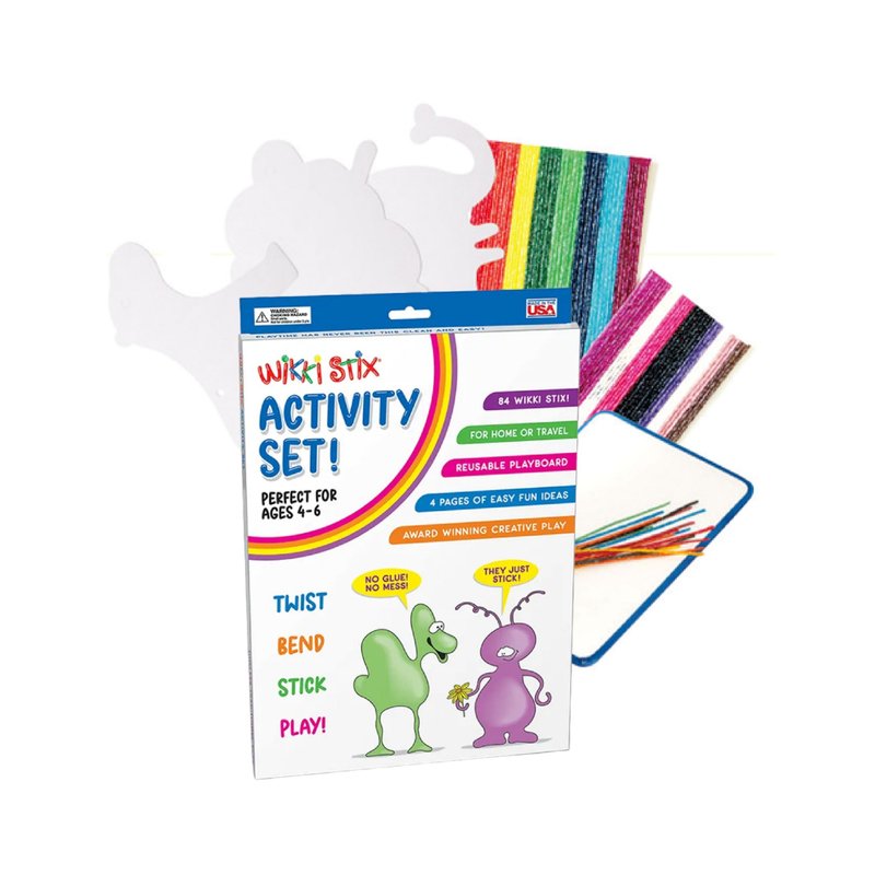 【成堡国际】美国 Wikki Stix 威奇思蜡绳游戏组 彩色蜡绳 - 玩具/玩偶 - 蜡 