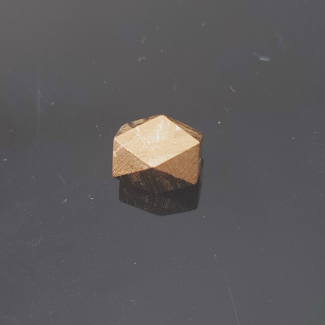 天铁单珠 (长珠-7x10mm-金色) - 金工/饰品 - 其他金属 金色