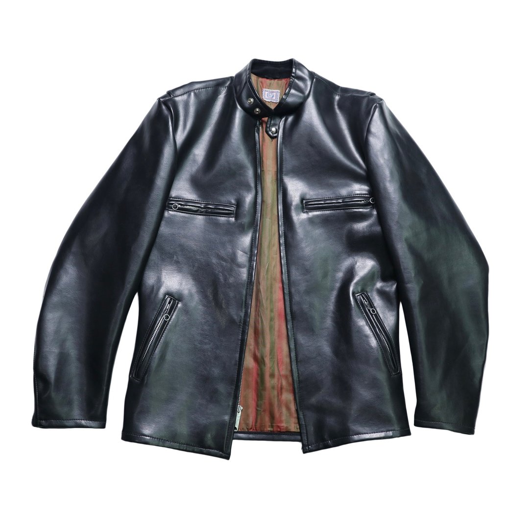 1960's Beck 666 Single Riders Leather Jacket 古董皮衣 - 男装外套 - 真皮 黑色