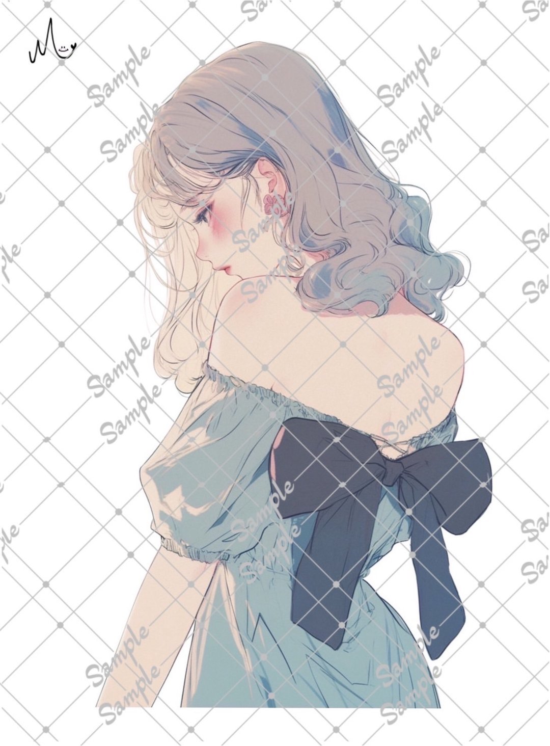 原创人物贴纸 8月新品 - 贴纸 - 纸 